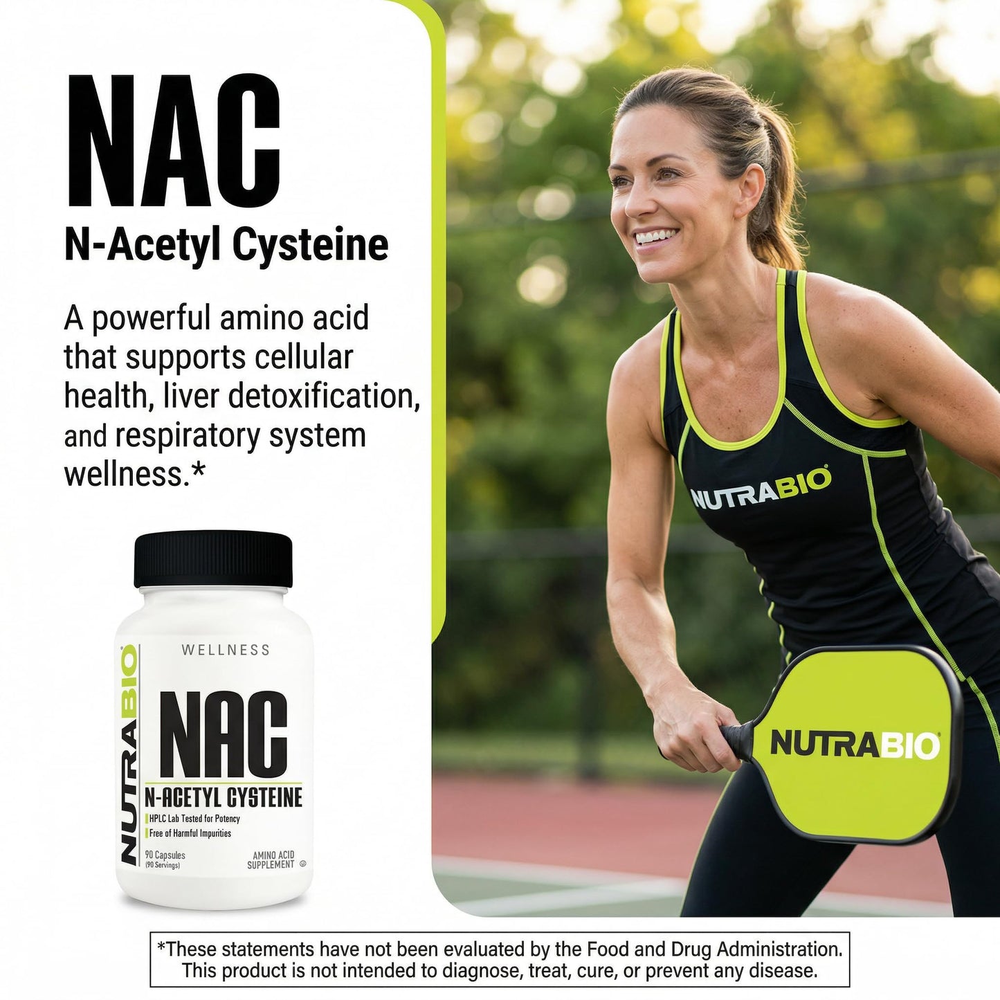 NutraBio N-Acetyl Cysteine Supplement (NAC) - 90 Capsules, 600mg Each - Powerful Anti-Oxidant - Immune Support - Boost Glutathione - PrimeBioHealth - canada supplements
