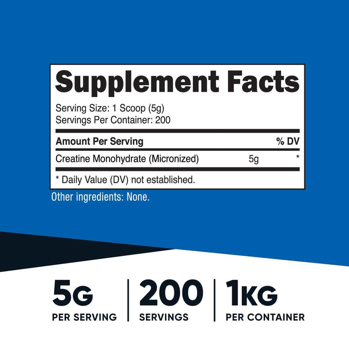 Nutricost Creatine Monohydrate Micronized Powder 500G, 5000mg Per Serv (5g) - 100 Servings, 17.9 Oz - PrimeBioHealth - canada supplements