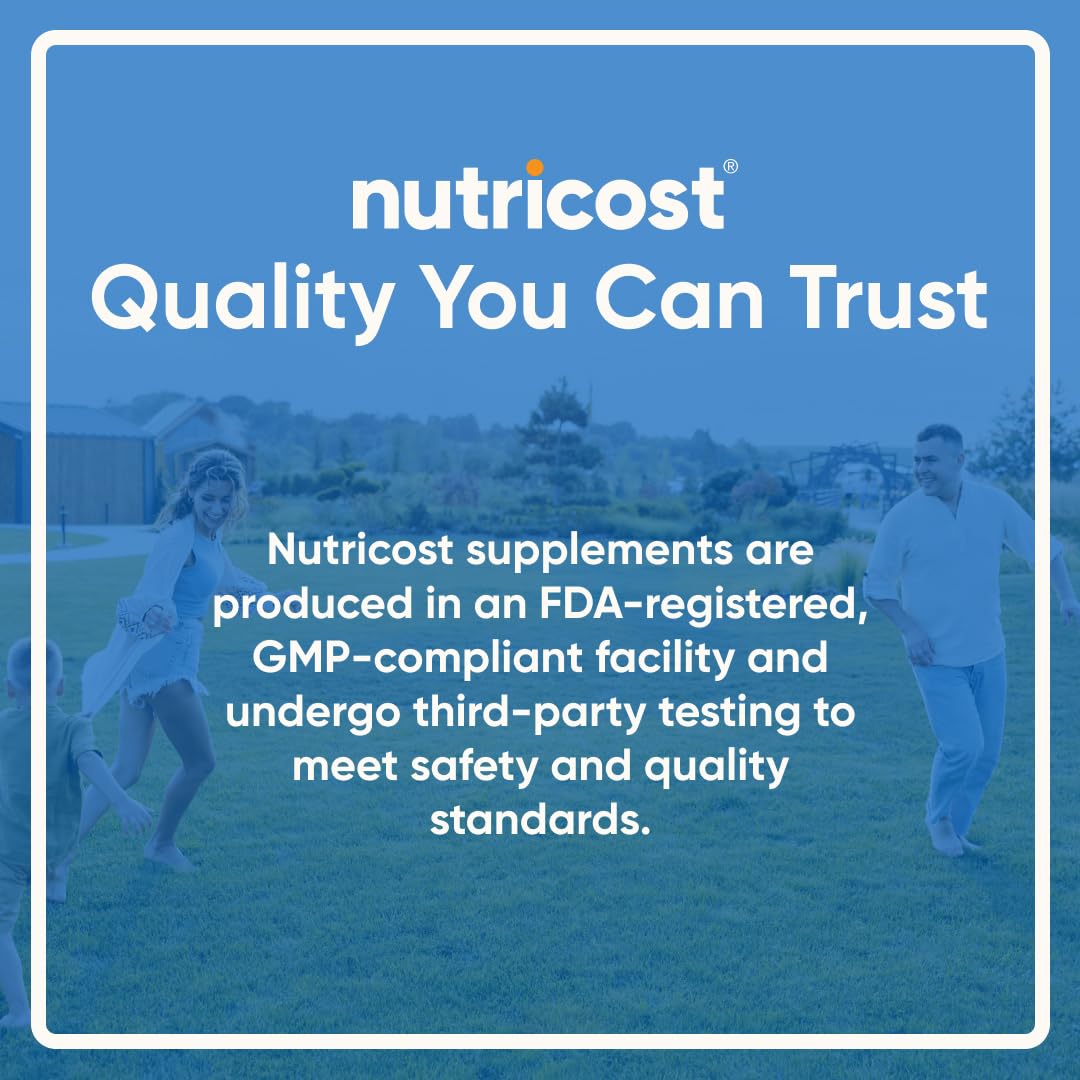 Nutricost Magnesium Glycinate Capsules, 180 Capsules, 210mg | Gentle Absorption, Magnesium Glycinate Supplement - PrimeBioHealth - canada supplements