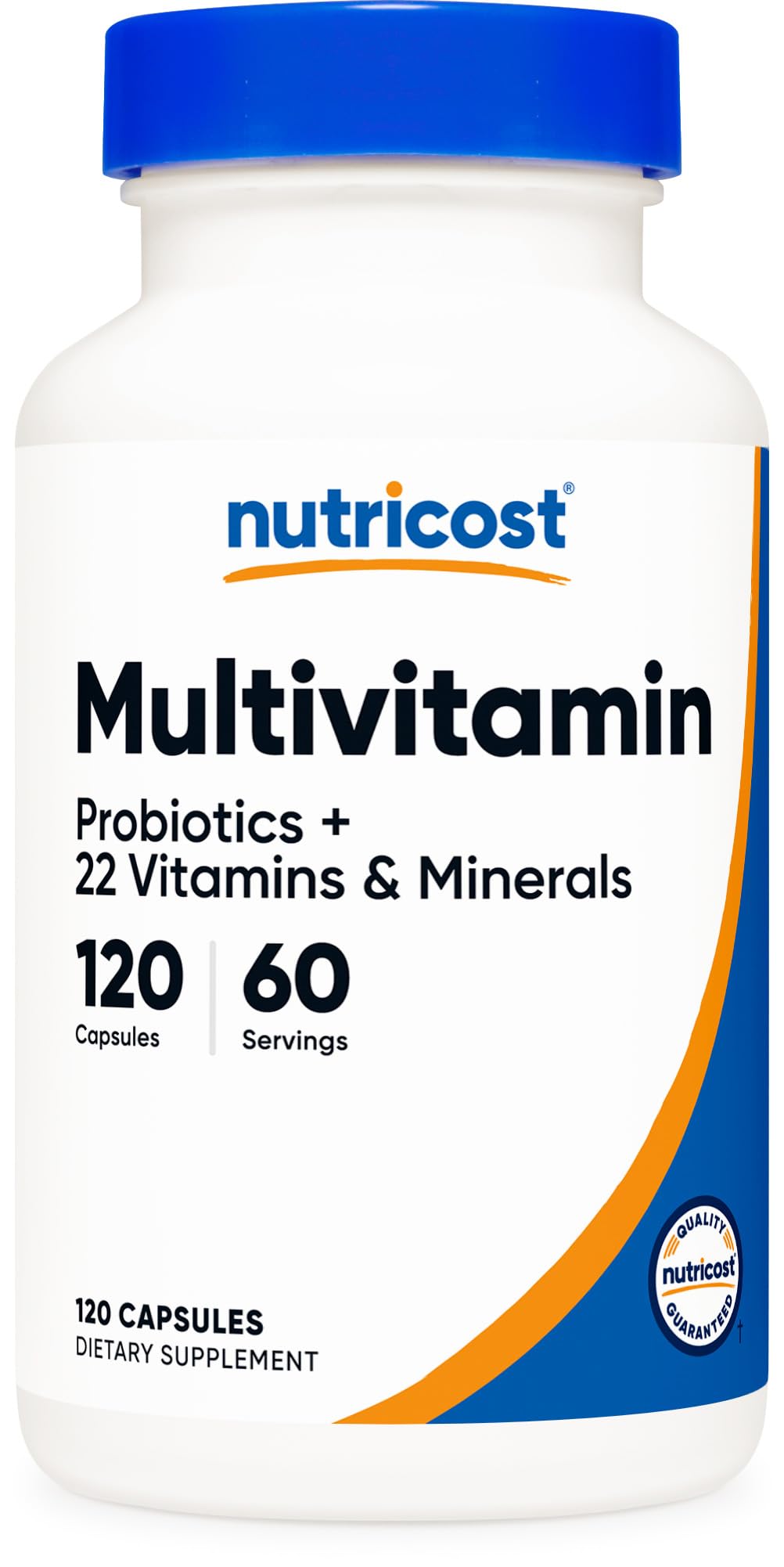 Nutricost Multivitamin with Probiotics 120 Vegetarian Capsules - Packed with Vitamins & Minerals - PrimeBioHealth - canada supplements