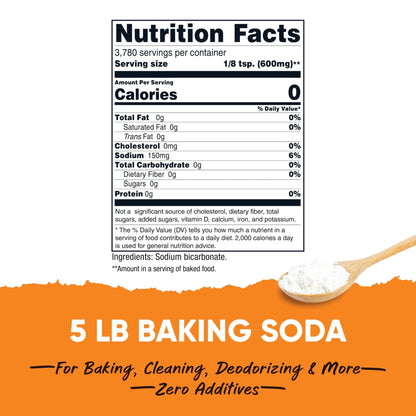 Nutricost Pantry Baking Soda (2 LBS) - For Baking, Cleaning & Deodorizing - PrimeBioHealth - canada supplements