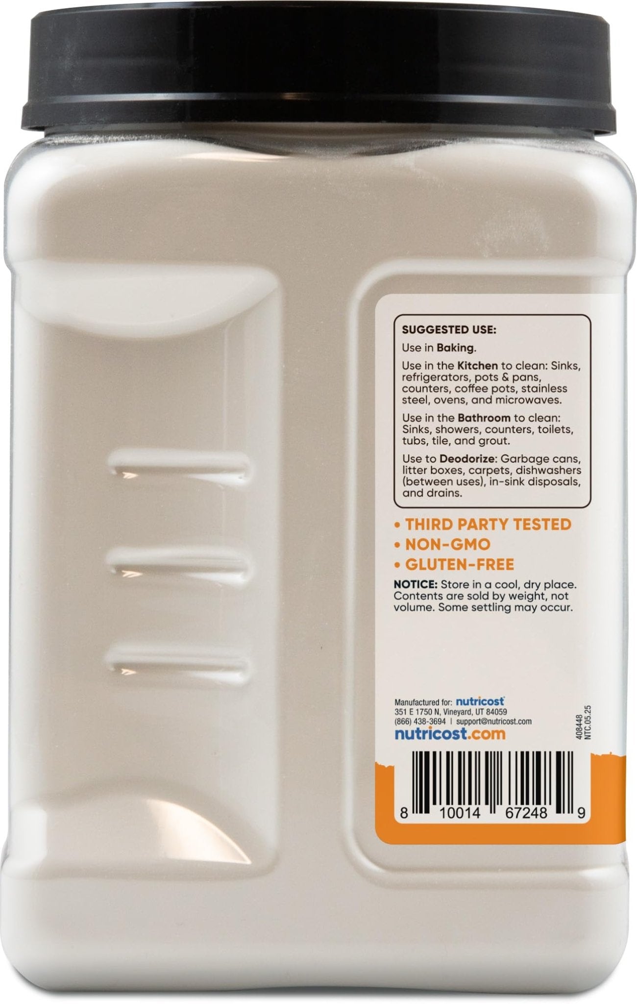 Nutricost Pantry Baking Soda (2 LBS) - For Baking, Cleaning & Deodorizing - PrimeBioHealth - canada supplements