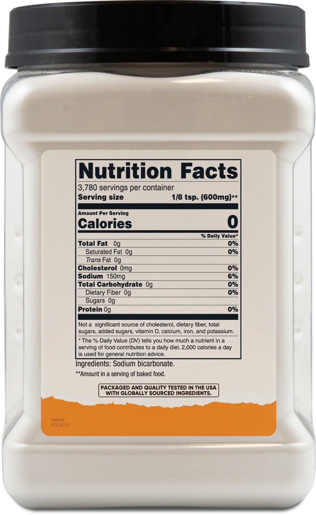 Nutricost Pantry Baking Soda (2 LBS) - For Baking, Cleaning & Deodorizing - PrimeBioHealth - canada supplements