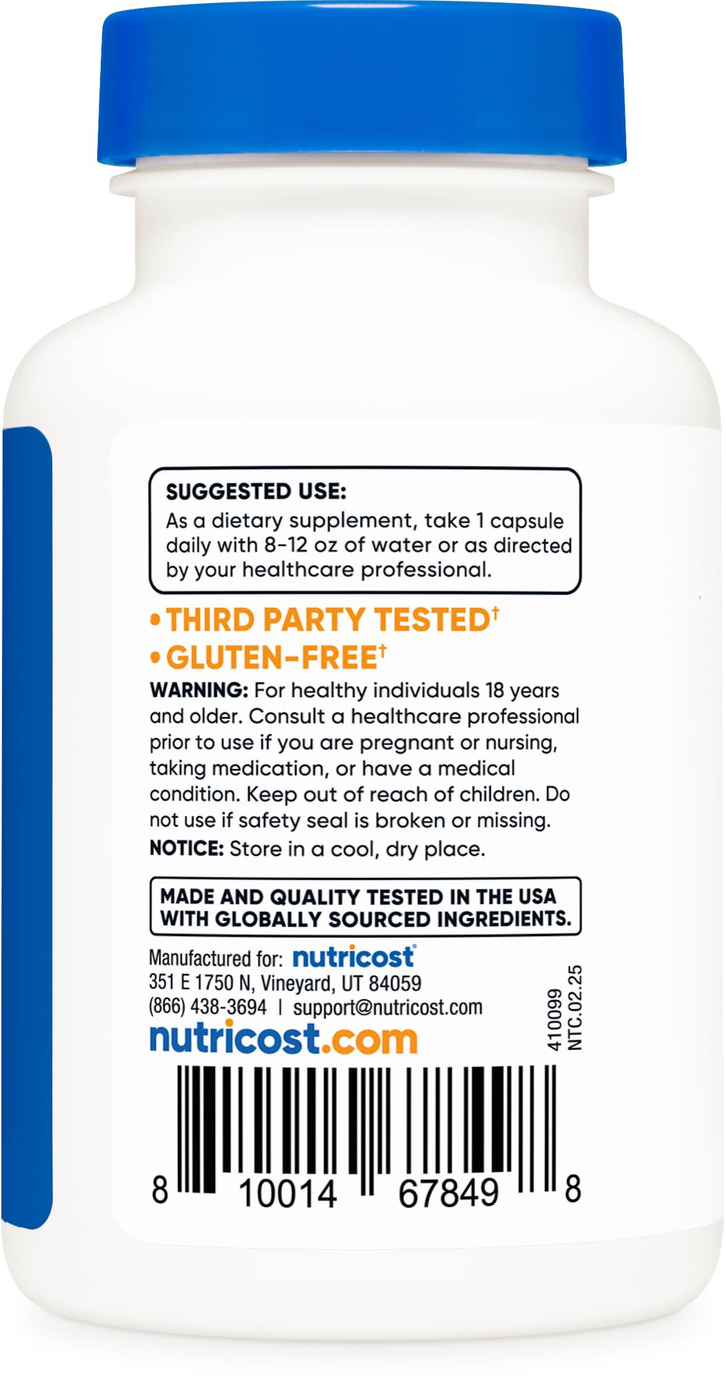 Nutricost Vitamin B12 (Methylcobalamin) 2000mcg, 240 Capsules - Vegetarian Caps, Non-GMO, Gluten Free B12 Supplement - PrimeBioHealth - canada supplements