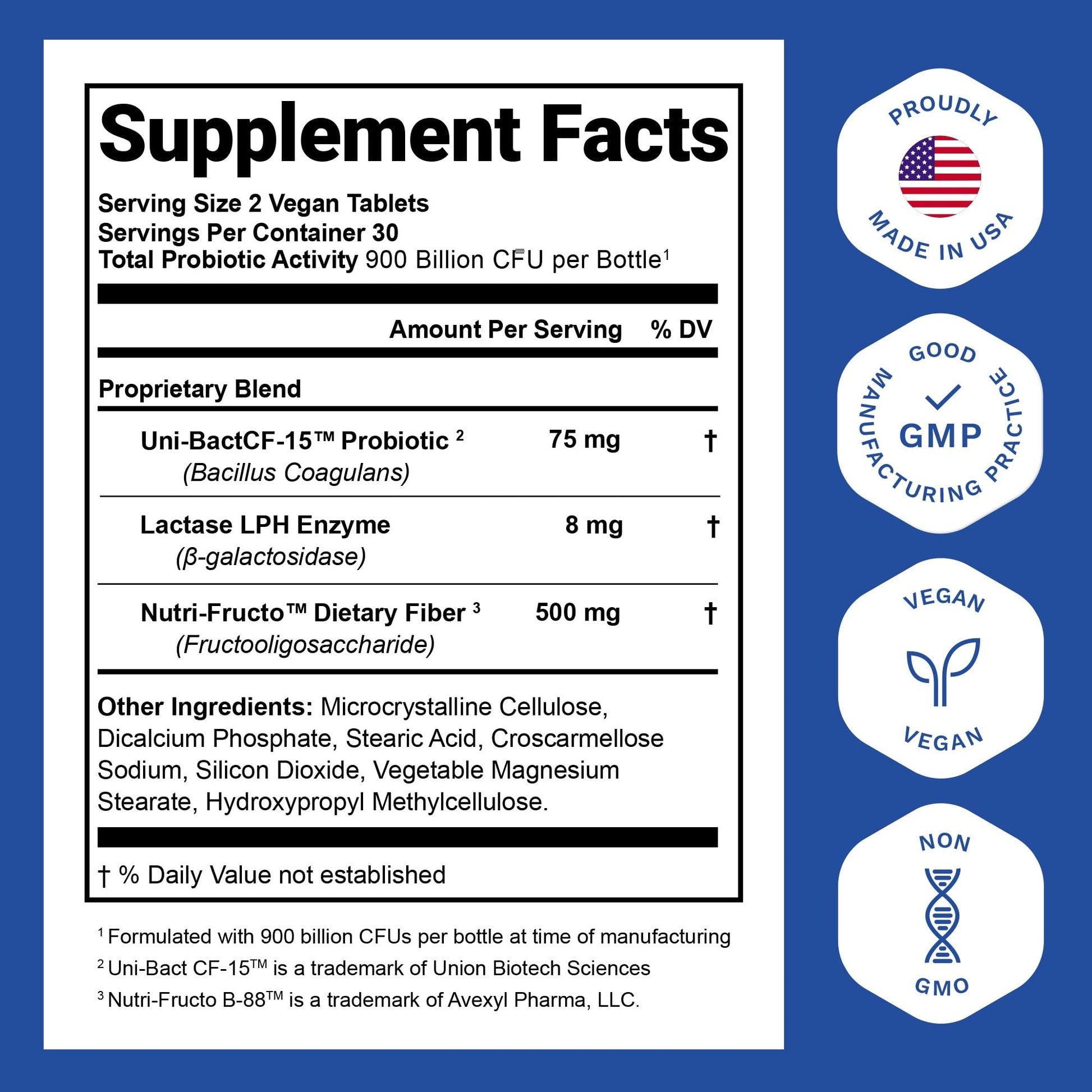 Nutrition Essentials Probiotics for Women and Men - with Lactase Enzyme and Prebiotic Fiber for Digestive Health - 80 Percent + More Potent Supplement - PrimeBioHealth - canada supplements
