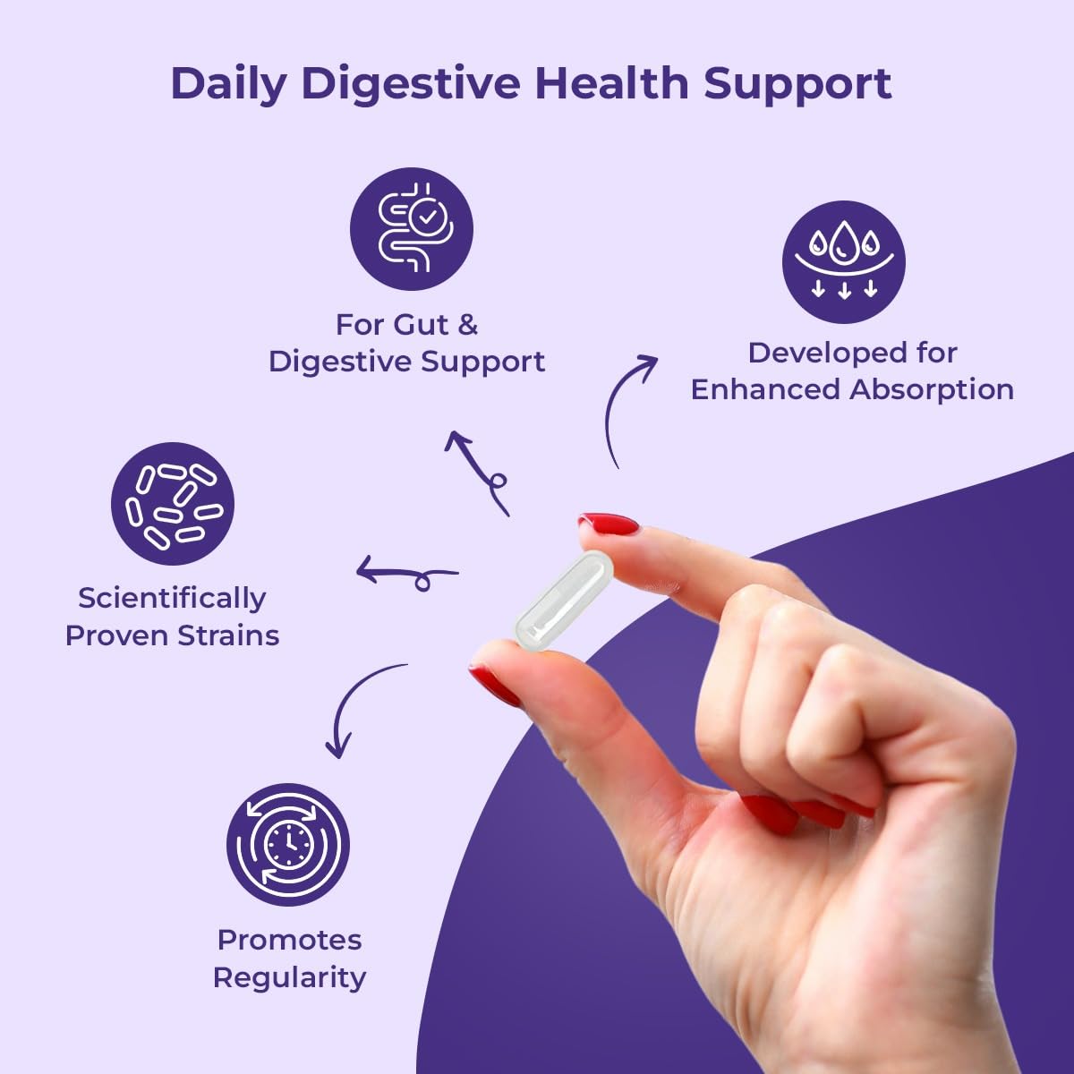 NutriZing Vegan Probiotics for Digestive Health - 30 Billion CFU & 16 strains - Bifidobacterium & Lactobacillus Probiotics for Men & Women - PrimeBioHealth - canada supplements