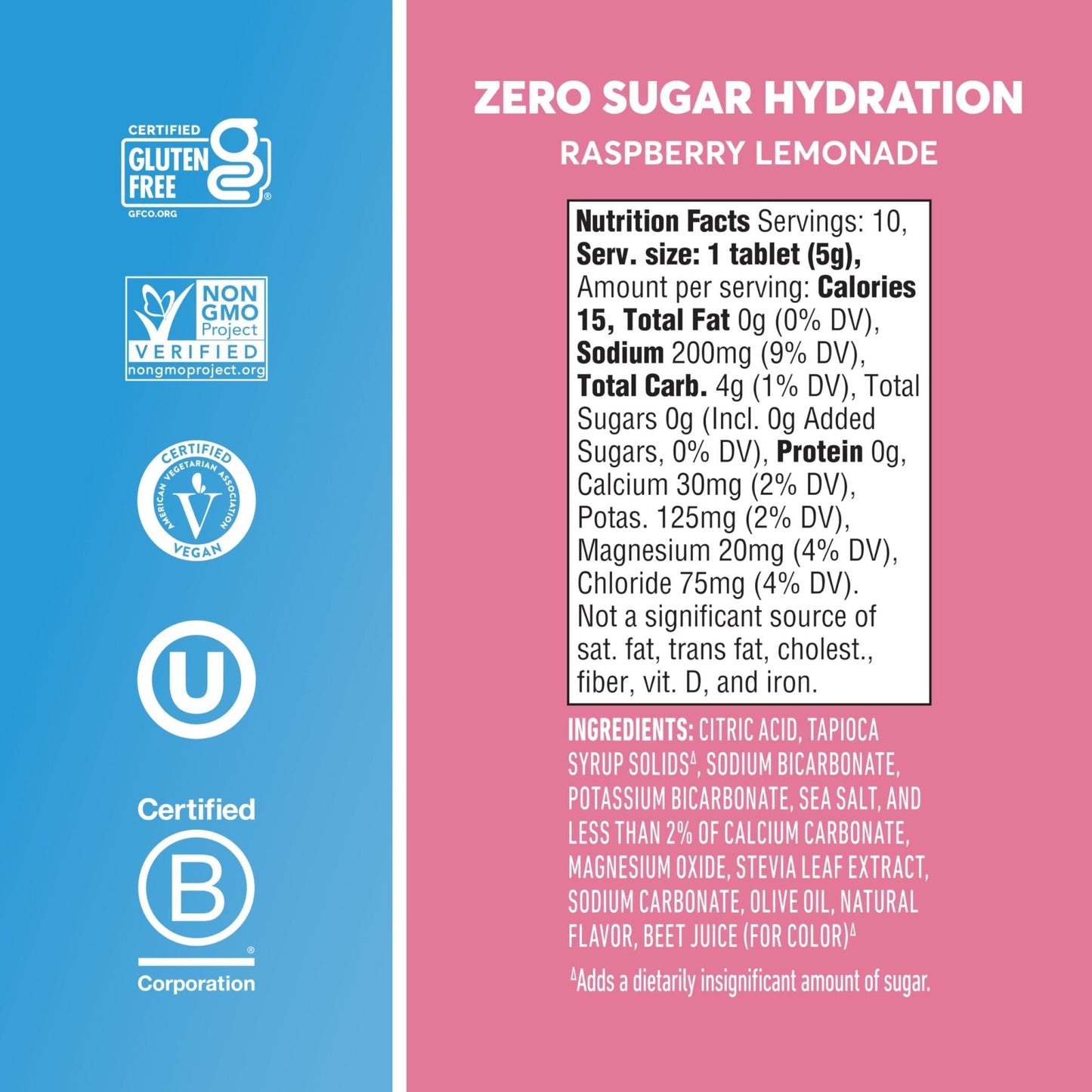 Nuun Zero Sugar Hydration Electrolyte Tablets - Sodium, Potassium, Chloride, Calcium, Magnesium, Light & Delicious Fruit Flavors, No Sugar, Gluten Free, Vegan, - PrimeBioHealth - canada supplements