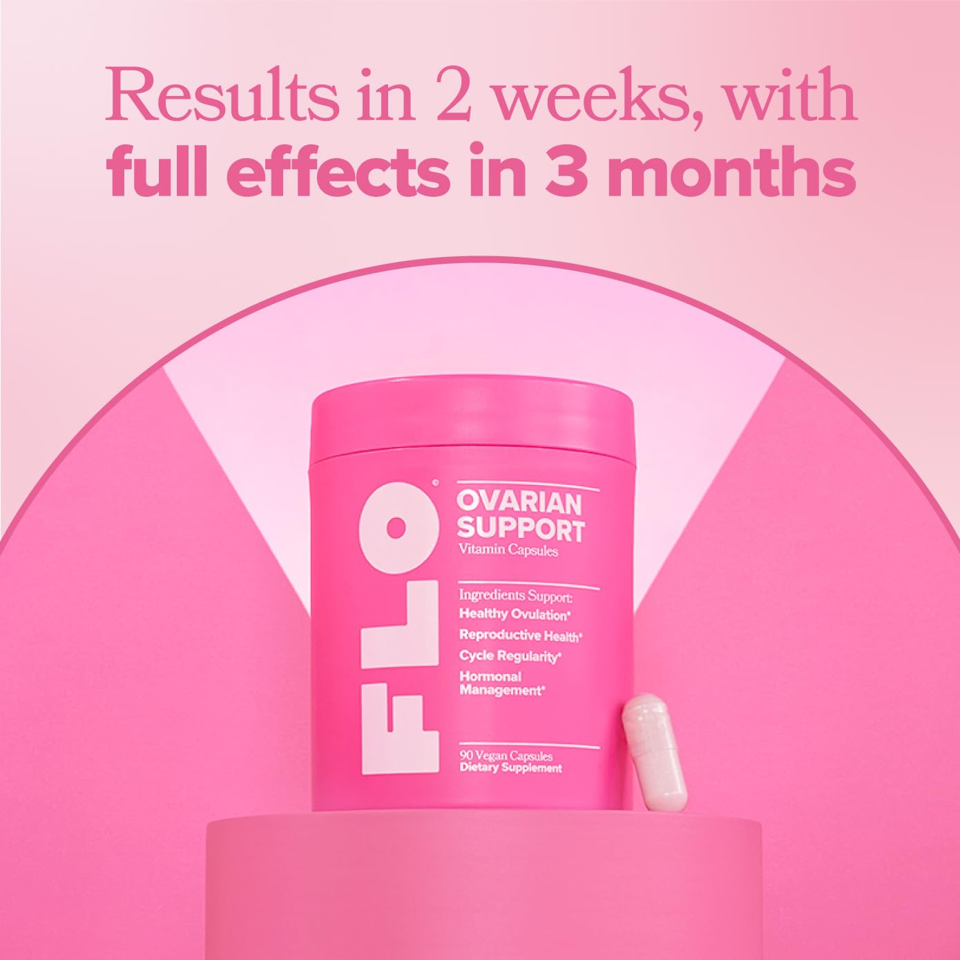 O Positiv FLO Ovarian Health Support - Hormone Balance for Women, Supplement with DIM, Myo & D-Chiro Inositol, Folic Acid - Supports Healthy Ovulation - PrimeBioHealth - canada supplements