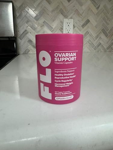 O Positiv FLO Ovarian Health Support - Hormone Balance for Women, Supplement with DIM, Myo & D-Chiro Inositol, Folic Acid - Supports Healthy Ovulation - PrimeBioHealth - canada supplements