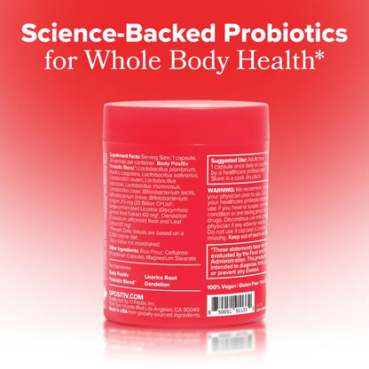 O Positiv URO Women’s Probiotic – All-in-one Probiotic for Women - Vaginal, Gut, Skin, and Oral Microbiome Health – 20B+ CFUs, Licorice Root, Dandelion - PrimeBioHealth - canada supplements