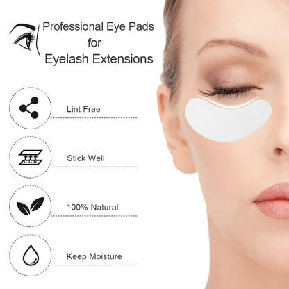 Ocim 100 Pairs Under Eye Pads Lash Extensions,Hydrogel Gel Eye Patches for Lashes Extension/Eyelash Tinting - PrimeBioHealth - canada supplements
