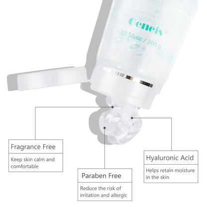 Oeneis Hydrating Microcurrent Conductive Gel, Fragrance-Free, Paraben-Free, Gel Primer with Hyaluronic Acid, Non-irritating - PrimeBioHealth - canada supplements