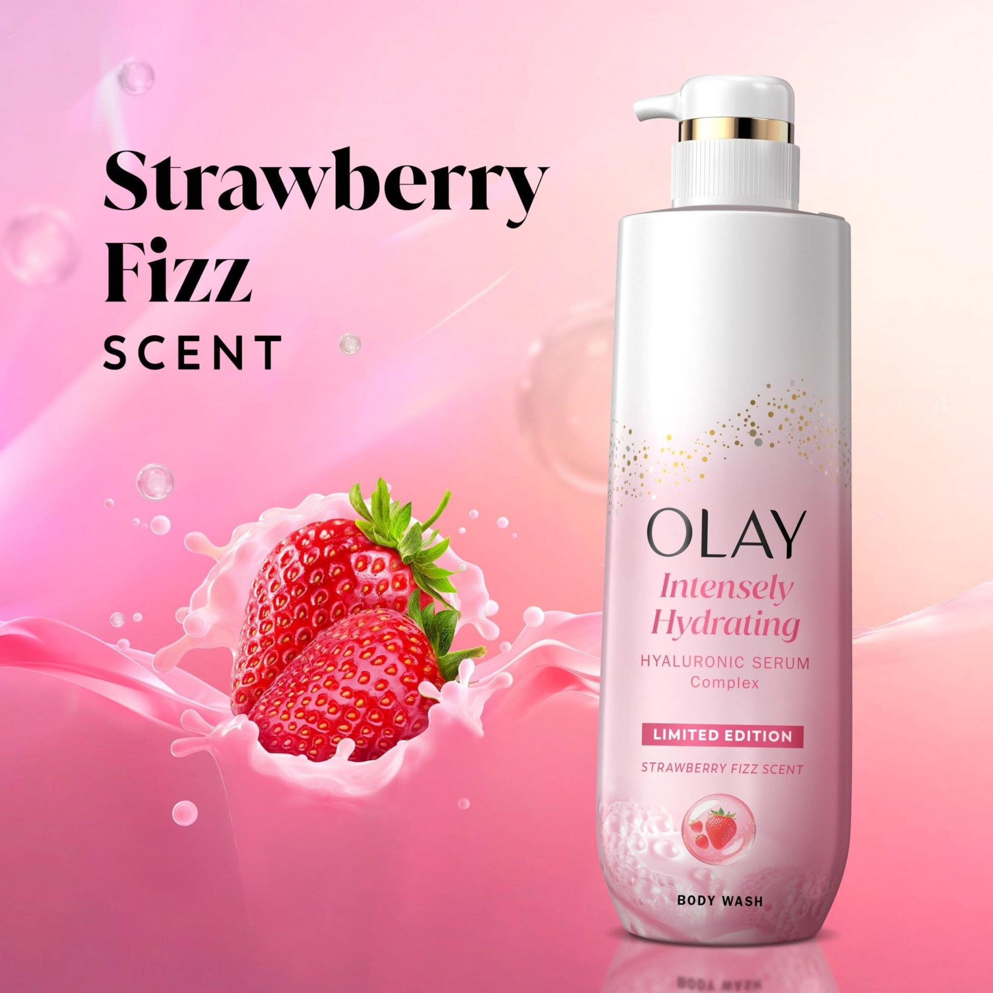 Olay Body Wash for Women, Intensely Hydrating, Pro-Hyaluronic Acid Serum Complex - PrimeBioHealth - canada supplements