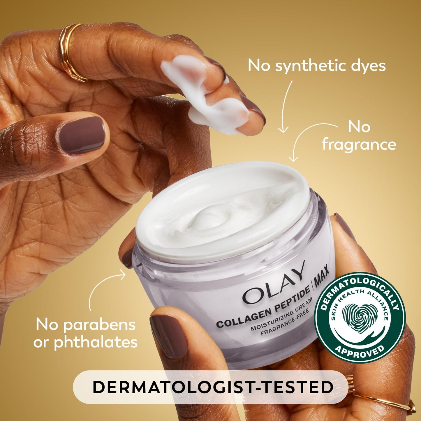 Olay Collagen Peptide Face Moisturizer, Firming Cream for Women, Fragrance-Free, Non-Greasy - Hydrating, Anti-Aging, Anti-Wrinkle - PrimeBioHealth - canada supplements