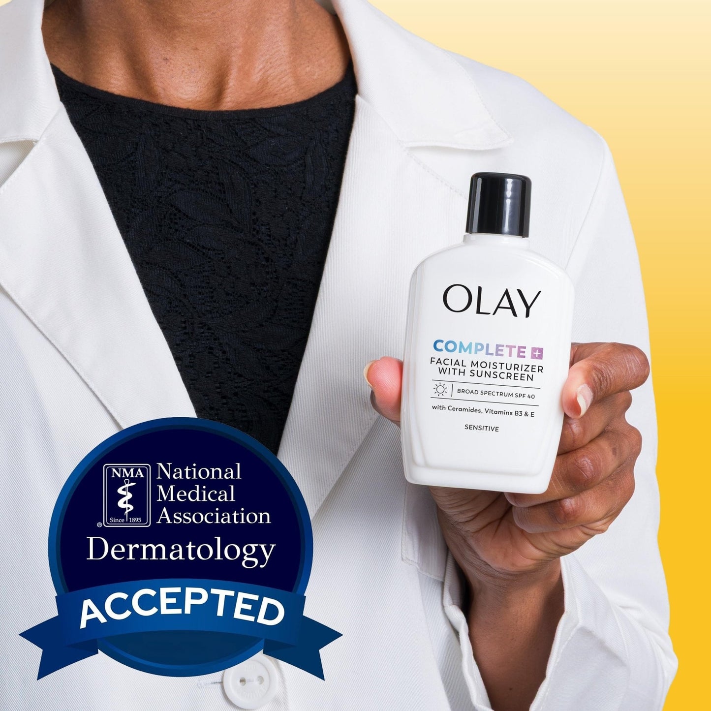 Olay Complete+ Face Moisturizer with Sunscreen SPF 40, For Sensitive Skin, Broad Spectrum Sun Protection, Fragrence-Free - PrimeBioHealth - canada supplements