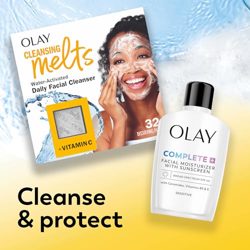 Olay Complete+ Face Moisturizer with Sunscreen SPF 40, For Sensitive Skin, Broad Spectrum Sun Protection, Fragrence-Free - PrimeBioHealth - canada supplements