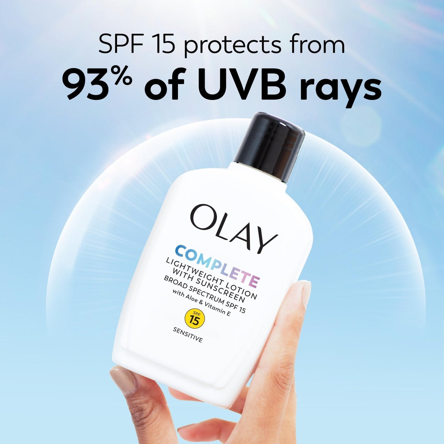 Olay Face Moisturizer, Complete All Day Moisturizer With Sunscreen Broad Spectrum SPF 15 - Sensitive, 4 fl. Oz, 1 unit - PrimeBioHealth - canada supplements