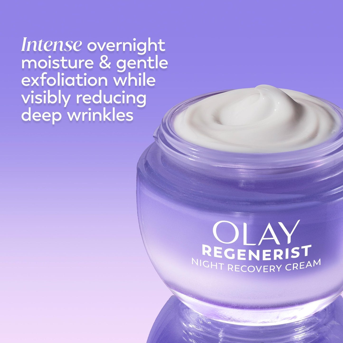 Olay Night Cream for Face, Anti-Aging Face Moisturizer for Women - Fragrance-Free Skin Care, Anti-Wrinkle, Exfoliate, Smooths Texture - PrimeBioHealth - canada supplements