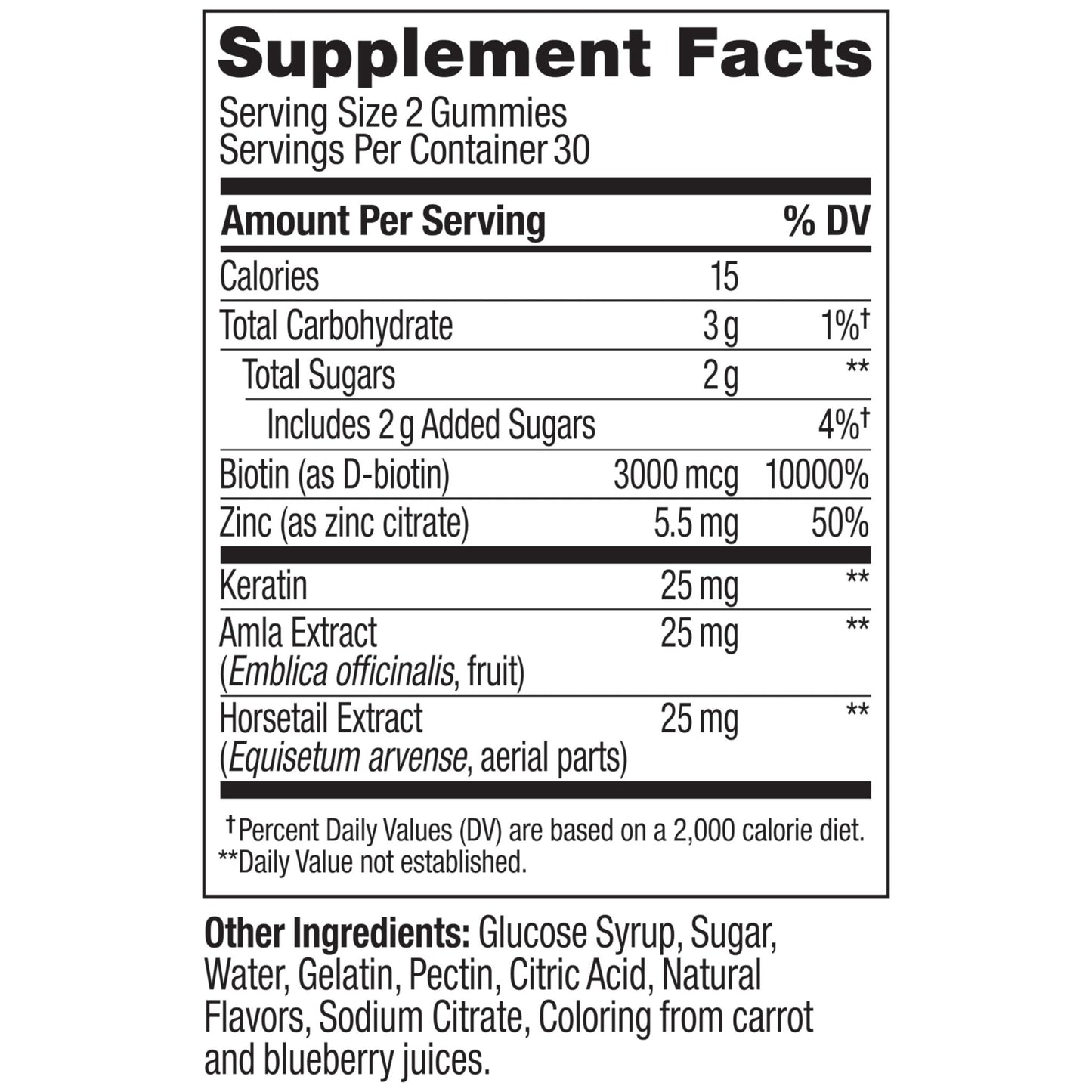 OLLY Heavenly Hair Gummy, Supports Healthy Hair, Keratin, Biotin, AMLA, Chewable Supplement, 30 Day Supply - 60 Count - PrimeBioHealth - canada supplements