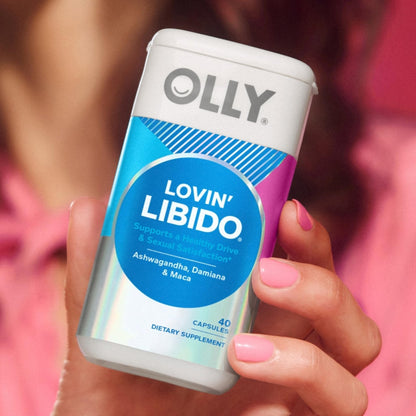 OLLY Lovin Libido Capsules, Boost Desire With Ashwagandha, Maca & Damiana, Vegetarian, Supplement for Women, 20 Day Supply - 40 Count - PrimeBioHealth - canada supplements