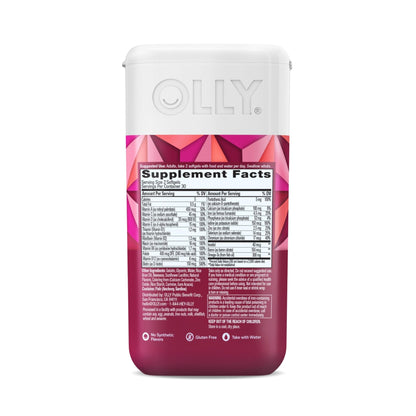 OLLY Ultra Women's Multi Softgels, Overall Health and Immune Support, Omega-3s, Iron, Vitamins A, D, C, E, B12, Daily Multivitamin, 30 Day Supply - 60 Count - PrimeBioHealth - canada supplements