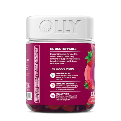 OLLY Women's Daily Multivitamin Gummy, Vitamins A, D, C, E, Biotin, Folic Acid, Adult Chewable Vitamin - PrimeBioHealth - canada supplements
