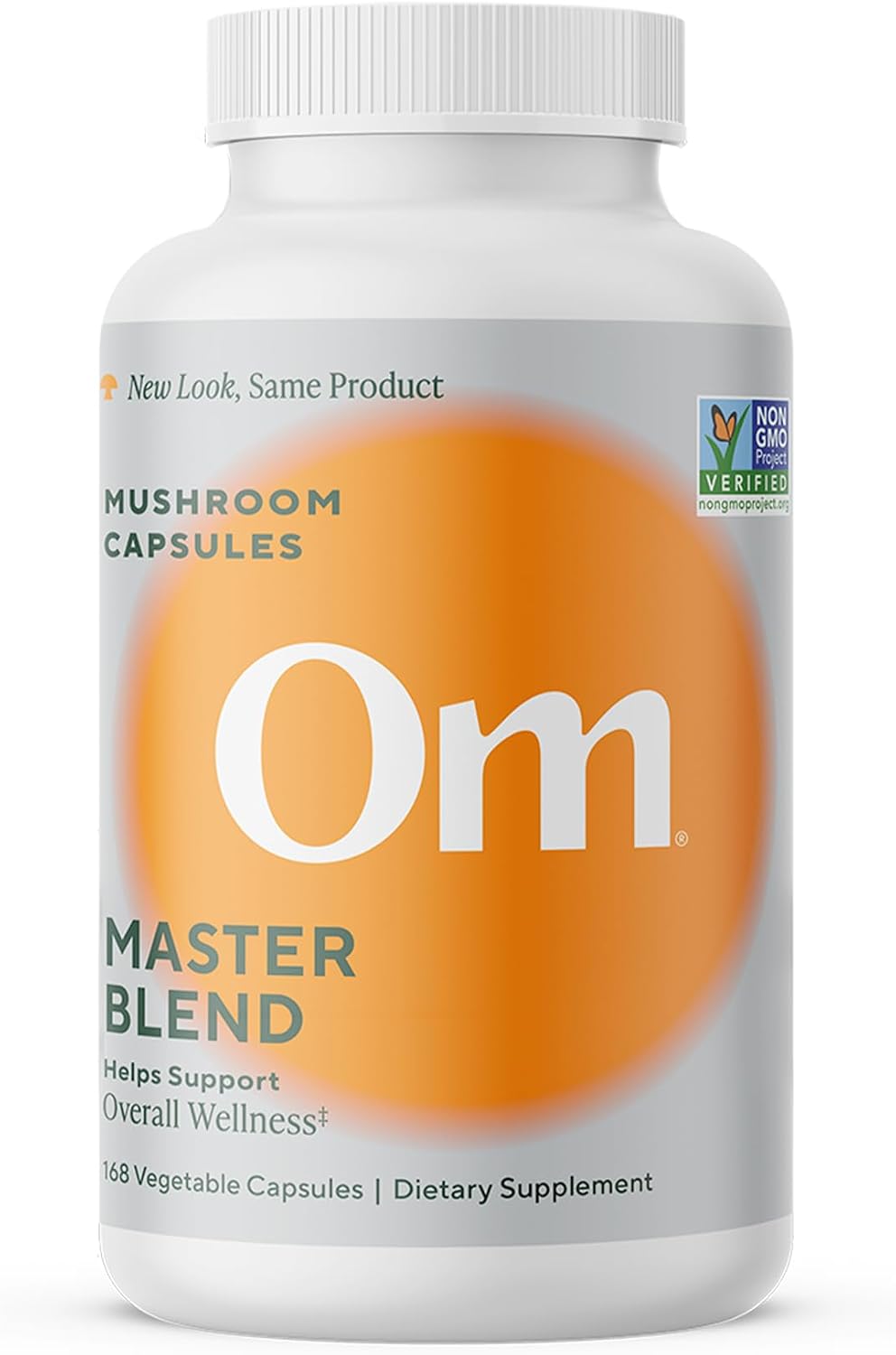 Om Master Blend Mushroom Capsules - Organic Mushroom Supplement with 10 Mushrooms and Ashwagandha – Supports Immunity, Gut Health & Stress Relief, 168 Count (56 Servings) - PrimeBioHealth - canada supplements