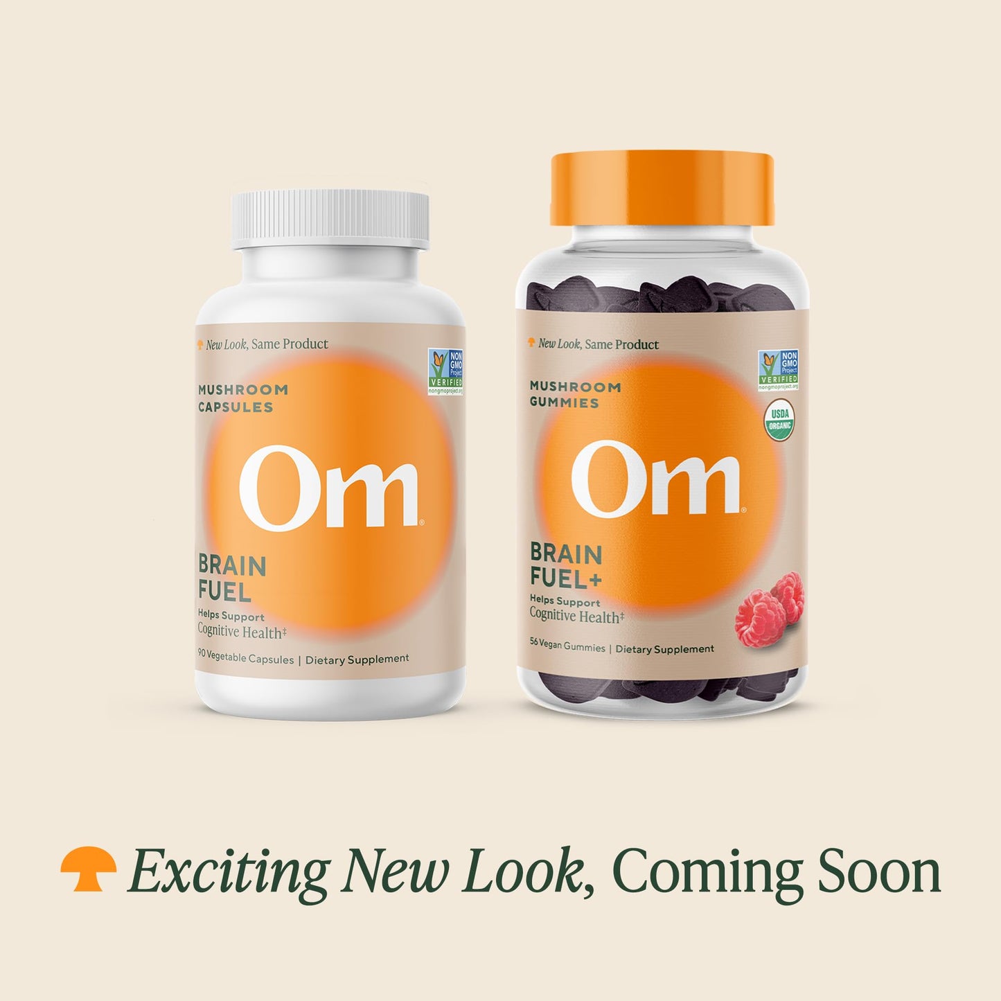 OM MUSHROOM SUPERFOOD Master Blend Mushroom Gummies – Organic 10-Mushroom Complex with Ashwagandha – Supports Immunity, Gut Health & Stress Relief – Mixed Berry Flavor – 28 Servings, 56 Count. - PrimeBioHealth - canada supplements