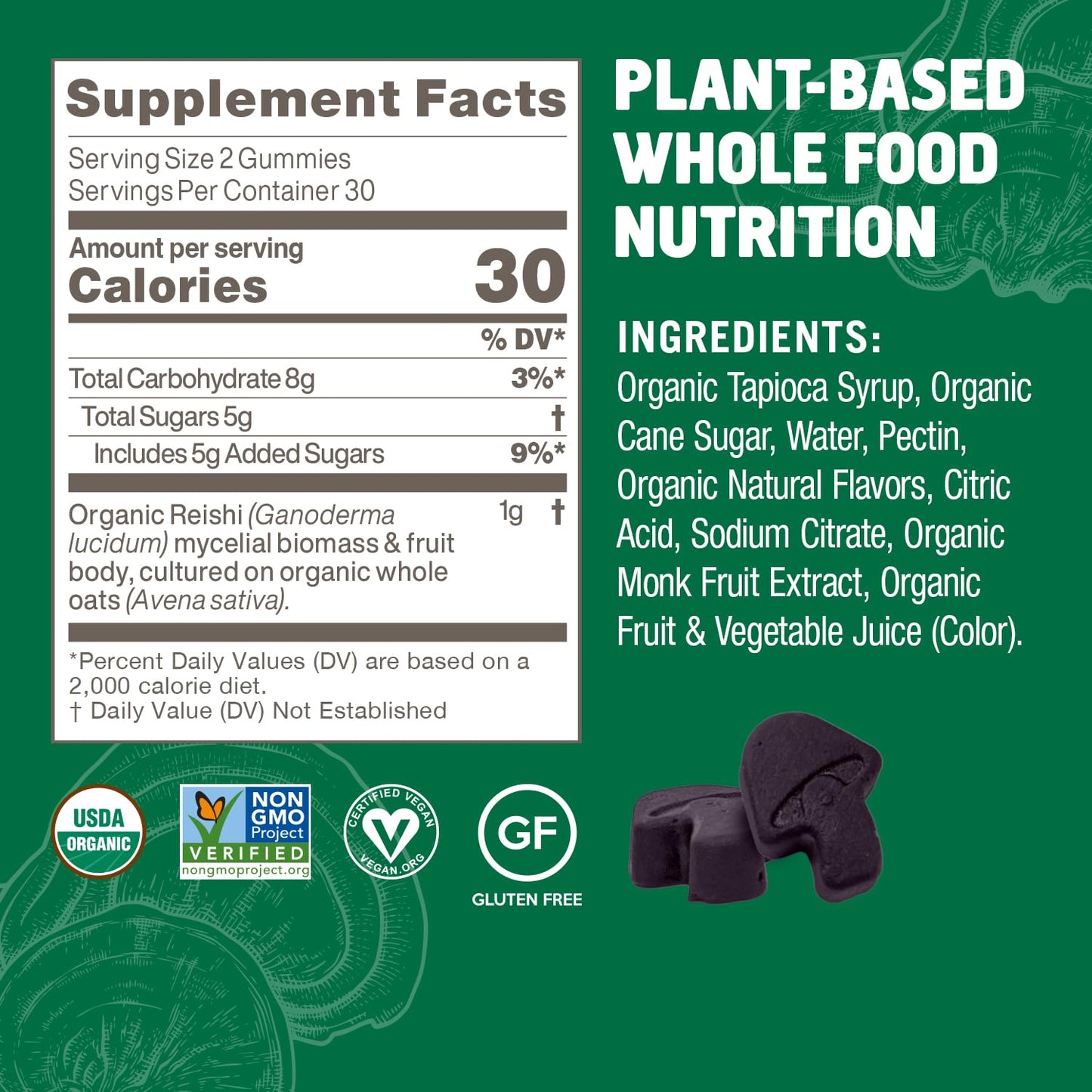 OM MUSHROOM SUPERFOOD Master Blend Mushroom Gummies – Organic 10-Mushroom Complex with Ashwagandha – Supports Immunity, Gut Health & Stress Relief – Mixed Berry Flavor – 28 Servings, 56 Count. - PrimeBioHealth - canada supplements