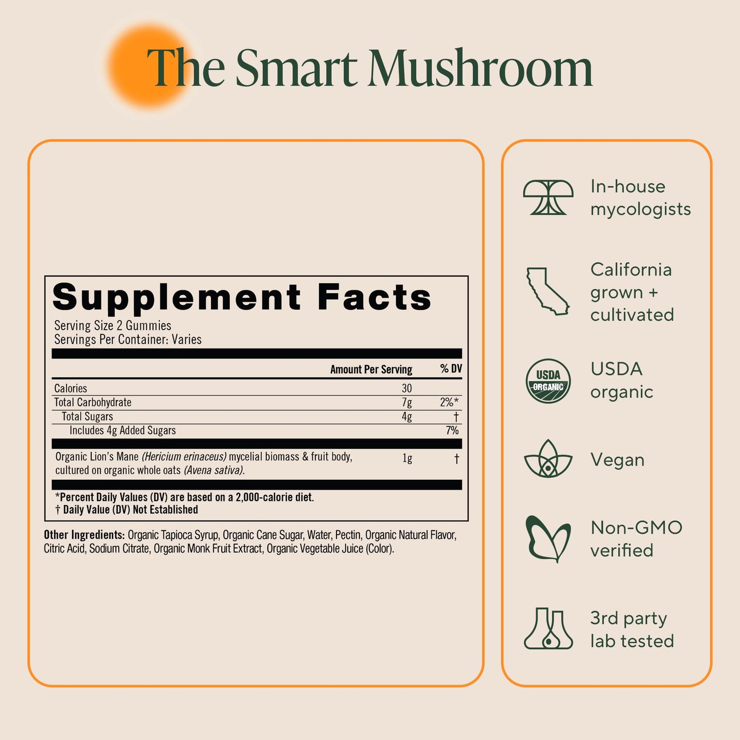 OM MUSHROOM SUPERFOOD Master Blend Mushroom Gummies – Organic 10-Mushroom Complex with Ashwagandha – Supports Immunity, Gut Health & Stress Relief – Mixed Berry Flavor – 28 Servings, 56 Count. - PrimeBioHealth - canada supplements