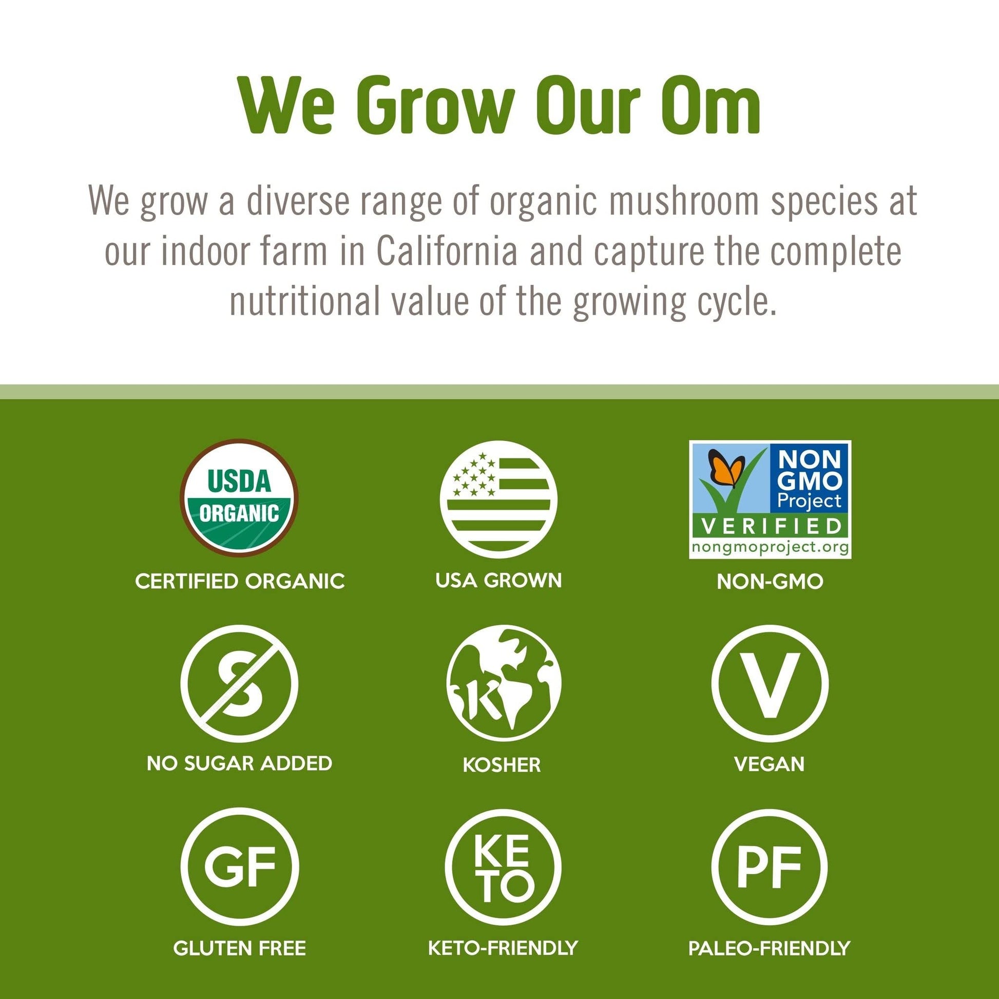 Om Mushroom Superfood Reishi Organic Mushroom Powder, 100 Servings, Organic Adaptogen Powder for Stress Relief and Immune Health - PrimeBioHealth - canada supplements