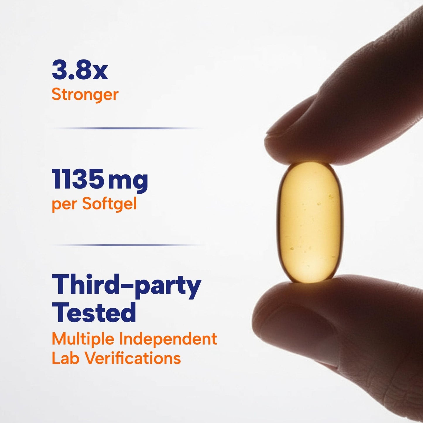 OmegaVia Ultra Concentrated Omega 3 Fish Oil Burpless, 60 Softgels, Triple Strength Omega 3 Fish Oil Supplements, 1135 mg Pure Omega3, No Fishy Burps, High EPA DHA DPA, IFOS 5-Star - PrimeBioHealth - canada supplements