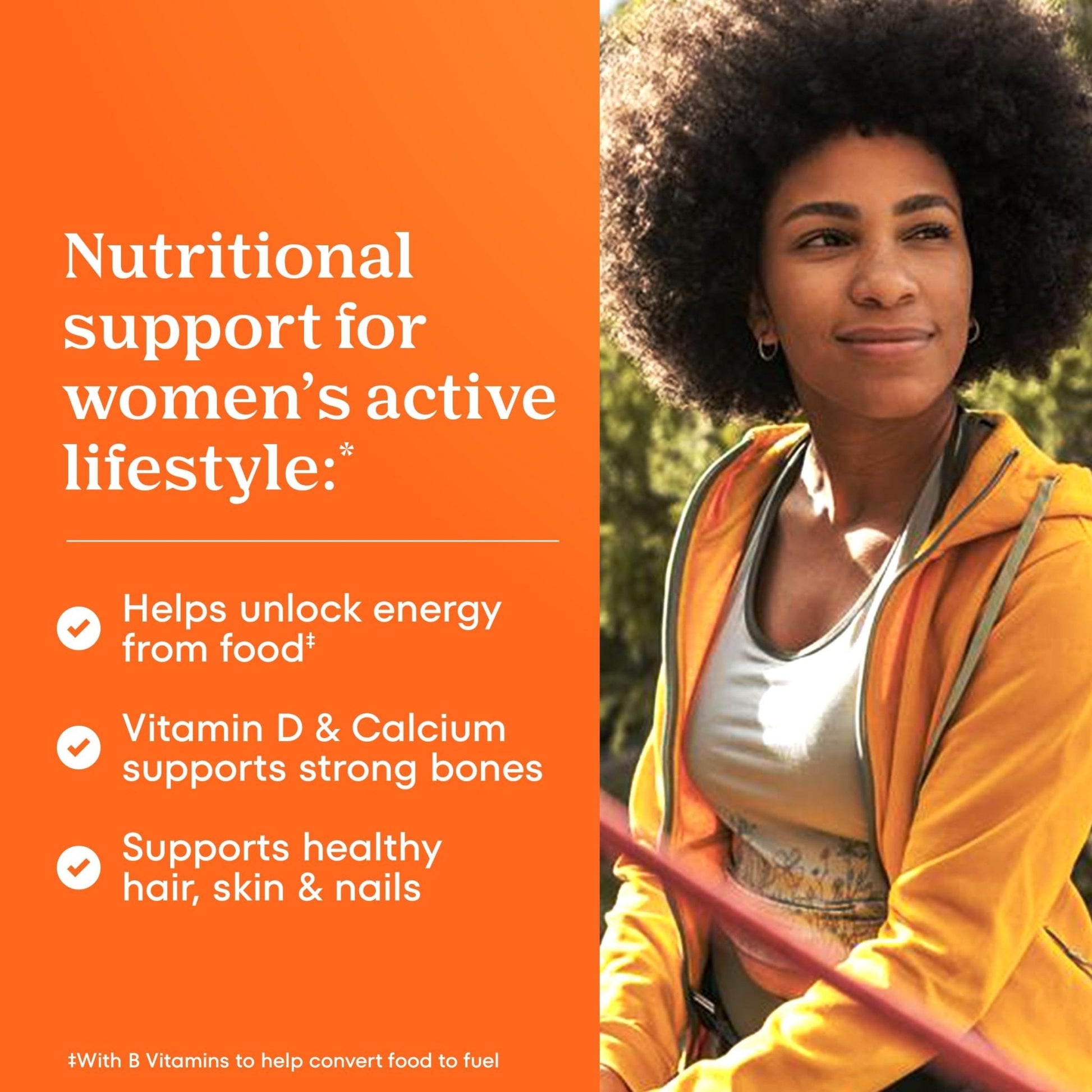 One A Day Multivitamin for Women- Daily Vitamins for Woman with Biotin, Calcium, Folic Acid, Iron & Zinc, Complete Women’s Vitamins - PrimeBioHealth - canada supplements