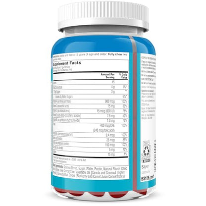 One A Day Teen Boy’s Daily Essentials Multivitamin Gummies, Teen Boy Vitamins with Vitamin C, Vitamin D, Bone Health, Immune Health - PrimeBioHealth - canada supplements