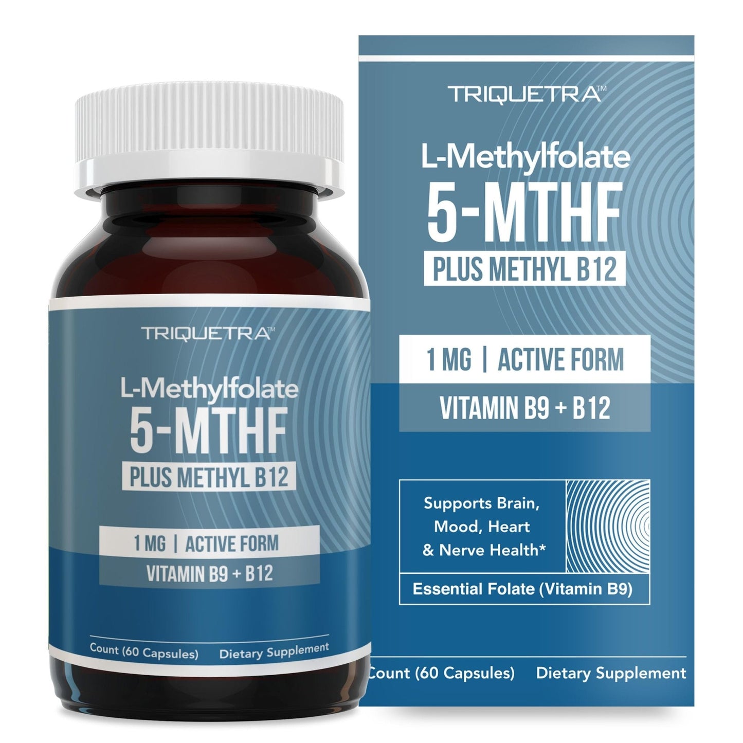 Organic Methyl Folate 1000 mcg + Methyl B12 Cofactor (300 Servings) – Metabolically Active 5-MTHF Form, Organic Berry Flavor, Liquid Sublingual Form – Mood, Cognition, Methylation, Pregnancy (1oz) - PrimeBioHealth - canada supplements