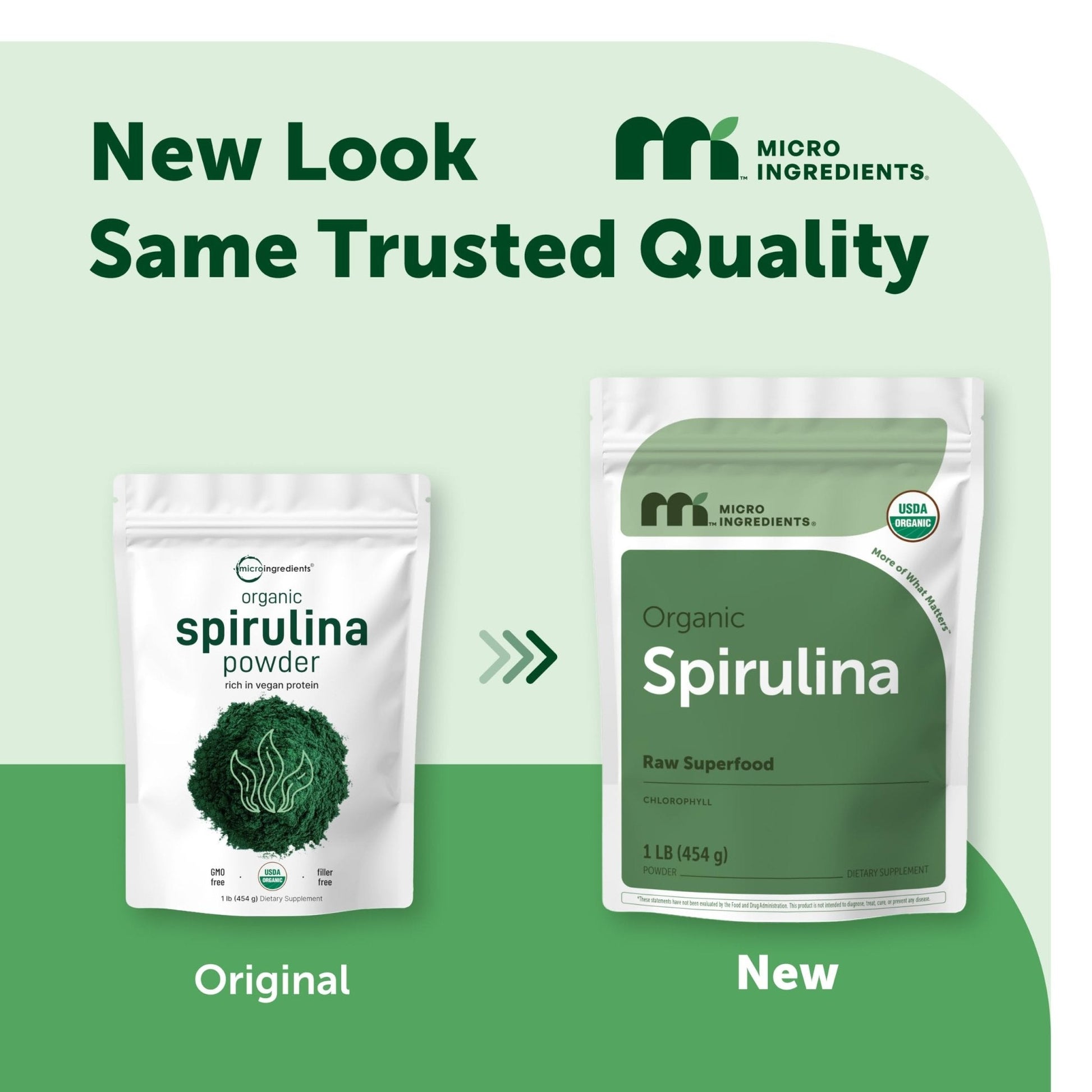 Organic Spirulina Powder, 1lb | Blue-Green Algae, Naturally Occurring Vegan Protein, Vitamins & Minerals | Source of Natural Chlorophyll & Enzymes | Non-GMO, Gluten-Free, No Additives - PrimeBioHealth - canada supplements