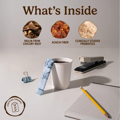 Organic Traditions Fiber Flow Variety Pack, Daily Fiber Supplement Sticks with Acacia, Chicory Root Inulin, One Billion CFU Probiotics, Mixed Flavors Strawberry Yuzu Lime Unflavoured, 12 Count - PrimeBioHealth - canada supplements