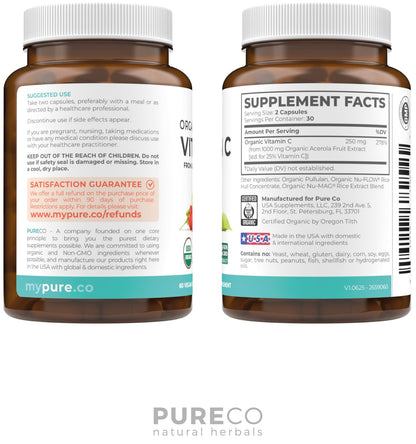 Organic Turmeric Ginger Black Pepper Supplement - High Potency Organic Turmeric Curcumin Capsules with Ginger & Black Pepper for Enhanced Benefits and Absorption - Vegan & Non-GMO (2 Month Supply) - PrimeBioHealth - canada supplements