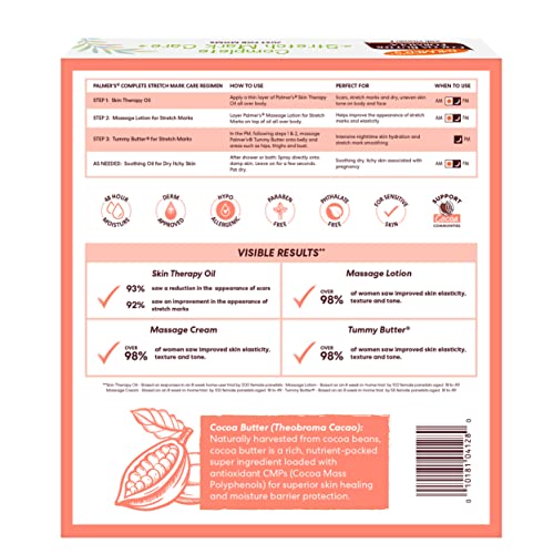 Palmer's Cocoa Butter Formula Pregnancy Skin Care Kit for Stretch Marks and Scars, Dermatologist Approved - PrimeBioHealth - canada supplements