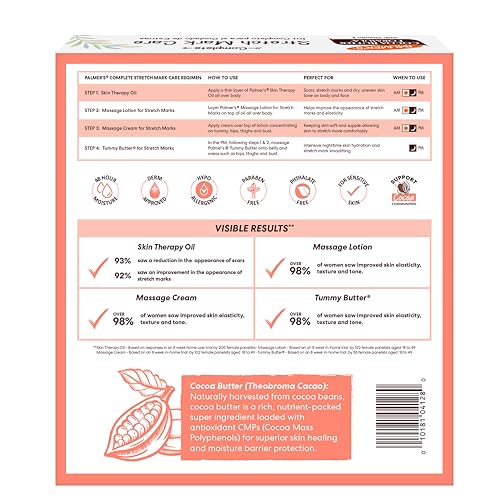 Palmer's Cocoa Butter Formula Pregnancy Skin Care Kit for Stretch Marks and Scars, Dermatologist Approved - PrimeBioHealth - canada supplements