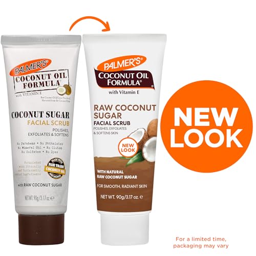 Palmer's Coconut Oil Formula Coconut Sugar Facial Scrub Exfoliator, Face Scrub to Gently - PrimeBioHealth - canada supplements