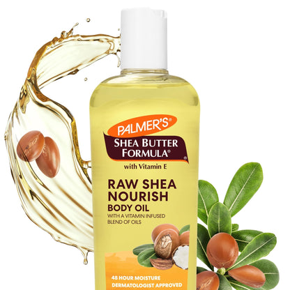 Palmer's Shea Formula Raw Shea Body Oil with Vitamin E, Deep Body Moisturizer to Soothe - PrimeBioHealth - canada supplements