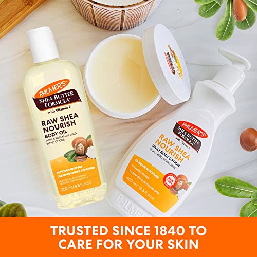 Palmer's Shea Formula Raw Shea Body Oil with Vitamin E, Deep Body Moisturizer to Soothe - PrimeBioHealth - canada supplements