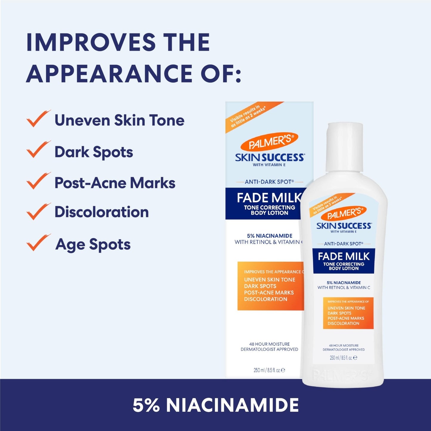 Palmer's Skin Success Anti-Dark Spot Fade Milk Body Lotion, 8.5 Ounce - PrimeBioHealth - canada supplements