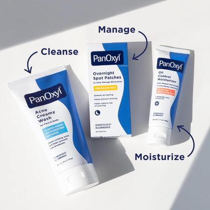 PanOxyl AM Oil Control Moisturizer, NEW Sheer Formula, Absorbs Excess Oil and Reduces Shine, with Mineral Sunscreen for Acne Prone and Oily Skin - SPF 30-1.7 oz - PrimeBioHealth - canada supplements