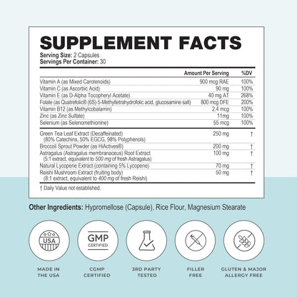 Papillex Dietary Supplement Tablets All Natural Immune Support - Immunity Defense - Best Immune System Booster - Organic 60 Capsules Bottle (3 Pack) - PrimeBioHealth - canada supplements