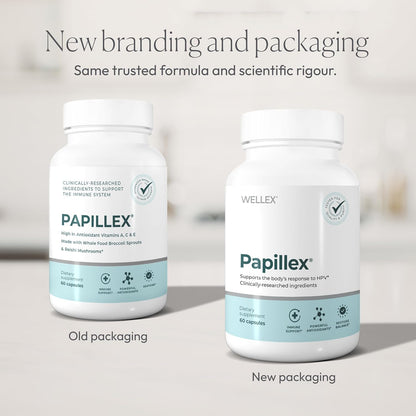 Papillex Dietary Supplement Tablets All Natural Immune Support - Immunity Defense - Best Immune System Booster - Organic 60 Capsules Bottle (3 Pack) - PrimeBioHealth - canada supplements