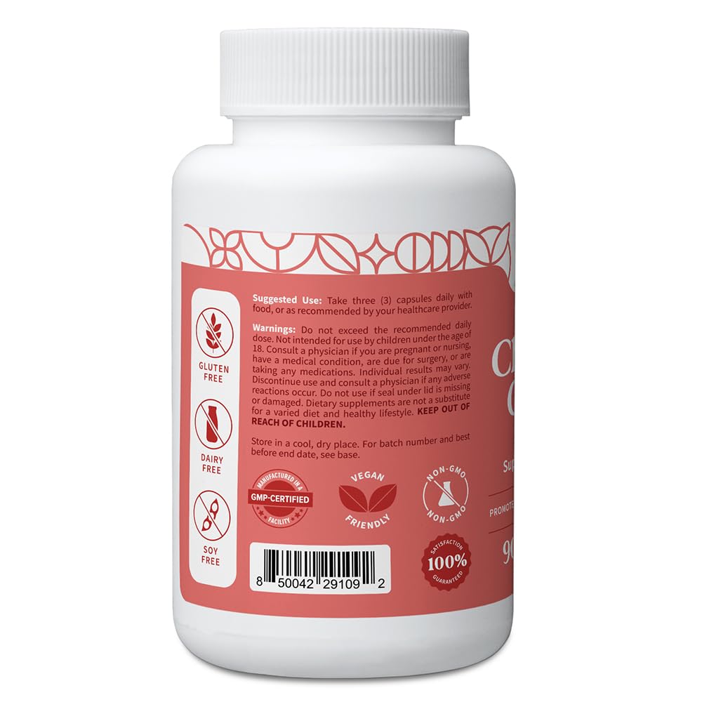Pattern Wellness Cholesterol Complex Supplement – 90 Vegan Capsules | Red Yeast Rice Formula, 8 Carefully Selected Ingredients, GMP Manufactured, Non-GMO Formula, Gluten, Dairy & Soy Free - PrimeBioHealth - canada supplements