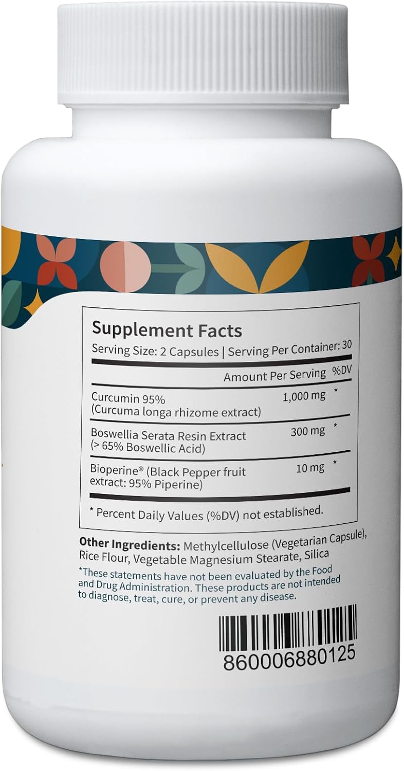 Pattern Wellness Cognitive Health Bundle - Cognitive Complex, Turmeric Curcumin, & Ashwagandha - Brain Function Support - 3 Pack, All-Natural, Plant-Based Formulas - PrimeBioHealth - canada supplements