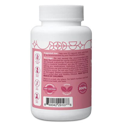 Pattern Wellness Menopause Complex – Herbal Supplement for Women’s Wellness & Hormone Health Support – with Black Cohosh, DIM & Bioperine® – 30 Vegan Capsules, 3rd Party Tested - PrimeBioHealth - canada supplements